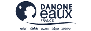 Logo Danone eaux FRANCE