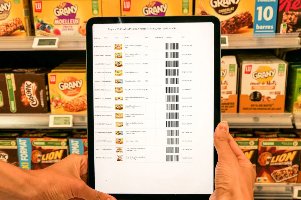 easypicky scan un plan de vente