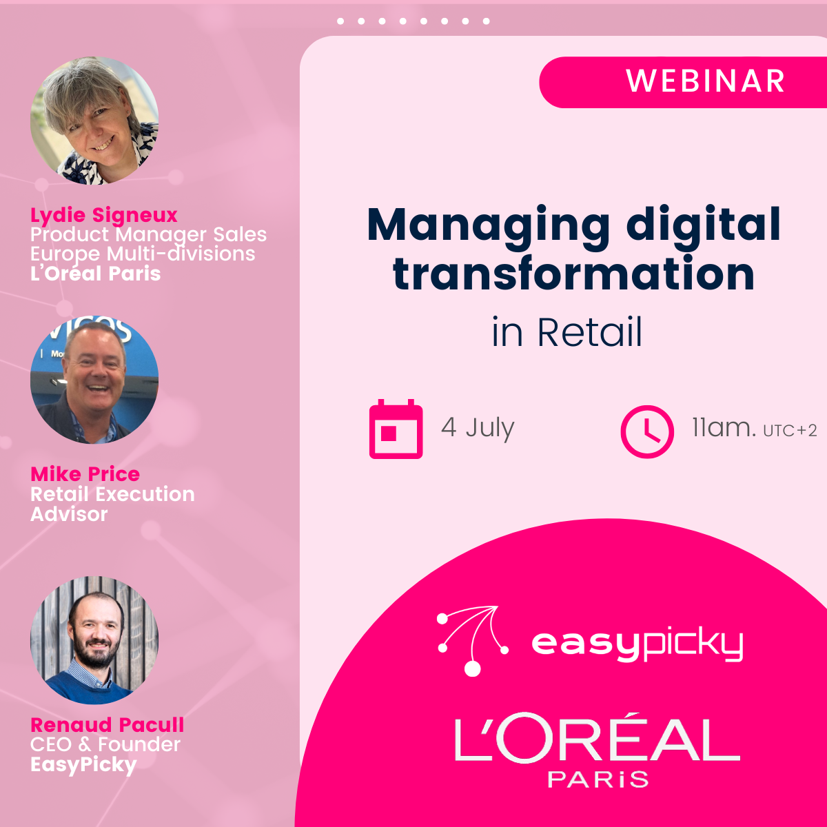 Webinar - visual Managing digital transformation in retail