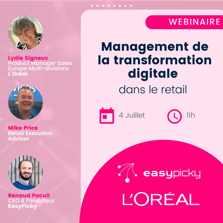 Webinaire- Management de la transformation digitale dans le retail