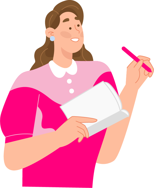 illustration d'écriture