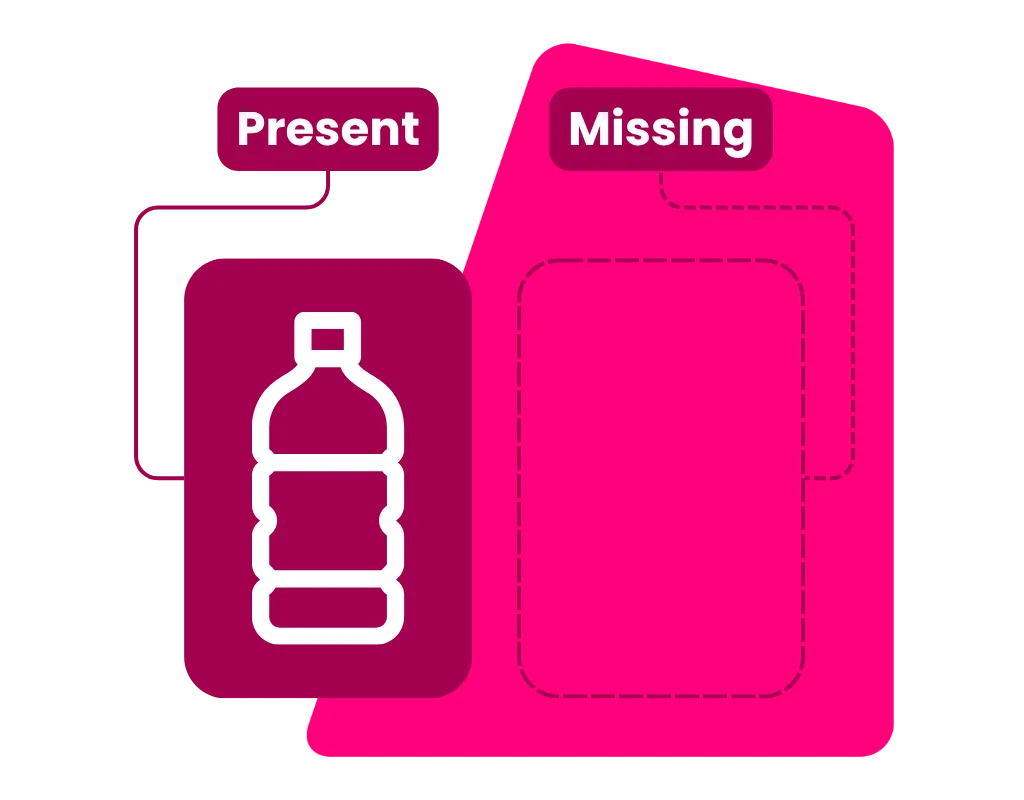 Present or missing product